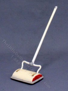 (image for) Vintage Miniature White Vacuum For Dollhouses
