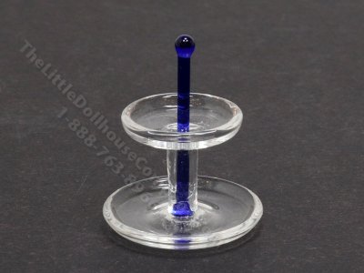 (image for) Miniature Tiered Cake Stand for Dollhouses - Blue