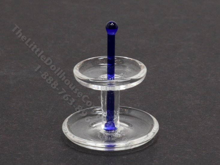 (image for) Miniature Tiered Cake Stand for Dollhouses - Blue