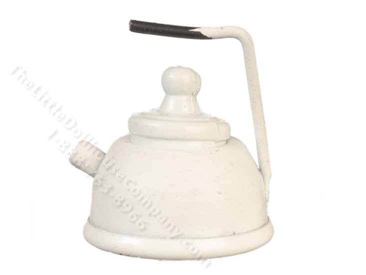 (image for) Miniature White Tea Kettle