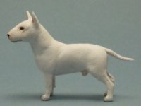 (image for) Miniature Standing Male Bull Terrier by Karl Blindheim