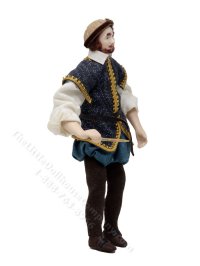 (image for) Miniature Handcrafted Vintage Tudor Artist