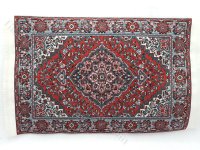 (image for) Dollhouse Miniature Red Oriental Style Carpet