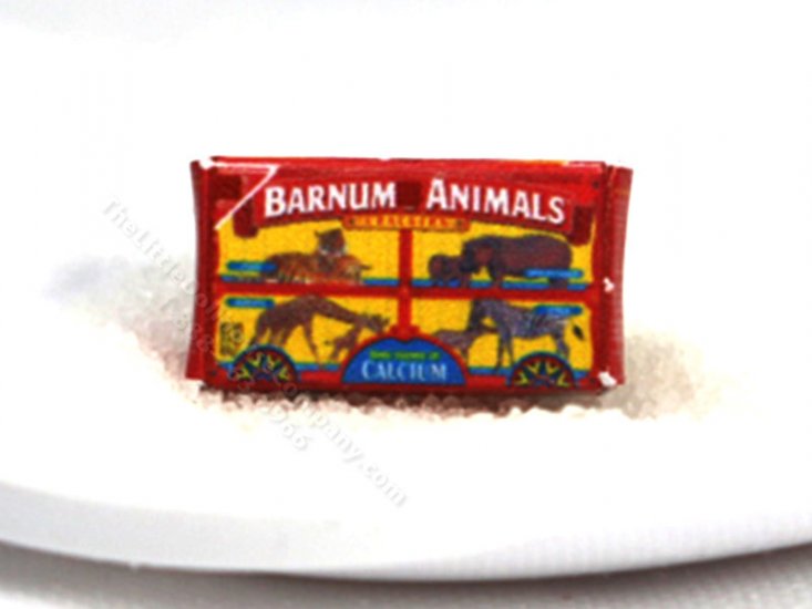 (image for) Miniature Animal Crackers Box