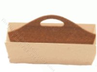 (image for) Miniature Baskets with Wooden Divider Handles