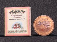 (image for) Miniature Book: Christmas Carols, A selection of seasonal carols
