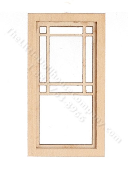 (image for) Miniature Half-Scale Half-Sqaure Prarie Window