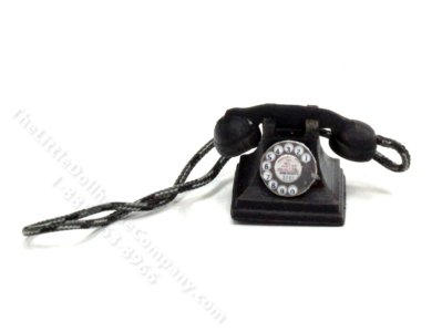(image for) Miniature Rotary Phone by Jane Woodham - Truly Scrumptious