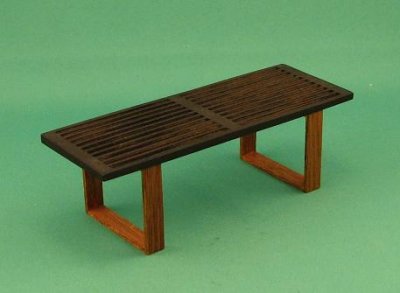 (image for) Artisan Slotted Bench by Warren Richardson
