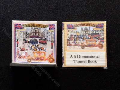 (image for) Miniature Tunnel Book: Coronation