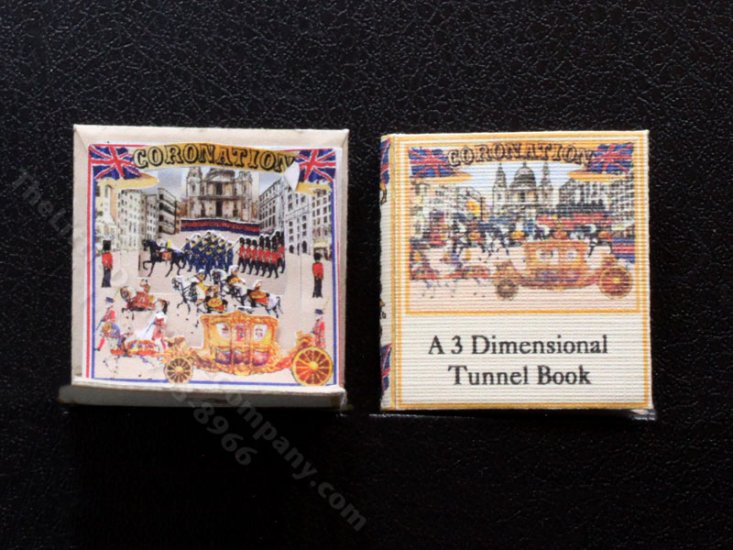 (image for) Miniature Tunnel Book: Coronation