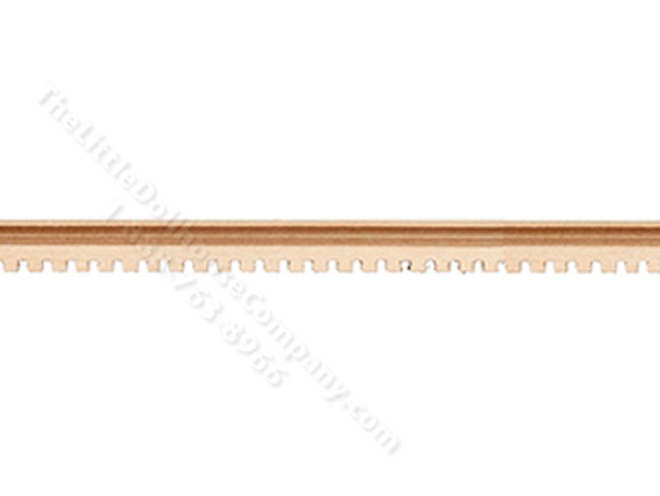 (image for) Crown Dental Molding, Small for Dollhouses