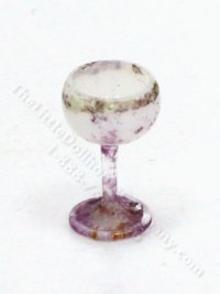 (image for) Miniature Purple and White Marbled Coupe by Gerd Felka