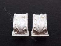 (image for) Miniature Cast Corbel Brackets for Dollhouses (2 pc.)