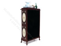 (image for) Miniature Mahogany China Cabinet by Twylla Charles