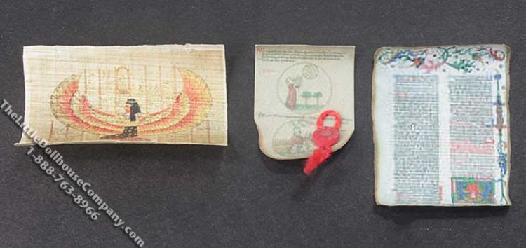 (image for) Miniature Papyrus Prints for Dollhouses (1/pk)