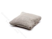 (image for) Miniature Light Grey Pillow for Dollhouses