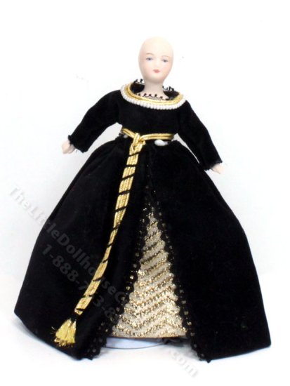 (image for) As-Is Partially Assembled Porcelain Anne Boleyn Doll