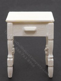 (image for) Miniature White Side Table