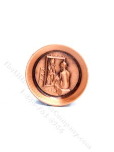(image for) Limited Edition "Girl in the Mirror" Miniature Copper Plate