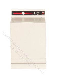 (image for) Miniature White Washer for Dollhouses