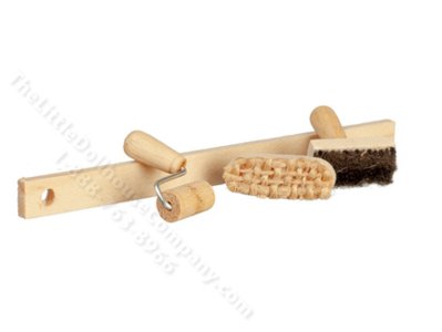 (image for) Miniature Paint Set for Dollhouses - Natural (4pieces)