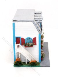 (image for) 1:144 Scale Victorian Store Assembled Dollhouse