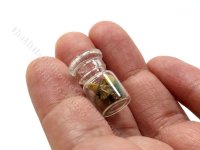 (image for) Miniature Glass Jar of Stones/Wish Jar for Dollhouses