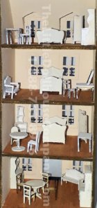 (image for) 1/144" Scale House Furniture Kit