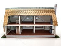 (image for) 1:48 Scale Emerie Cottage Assembled Dollhouse