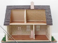 (image for) 1:48 Scale Cape Cod Beach Cottage Dollhouse Kit