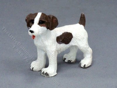 (image for) Miniature Jack Russel Terrier for Dollhouses