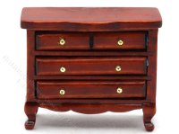 (image for) Half Scale Mahogany Dresser