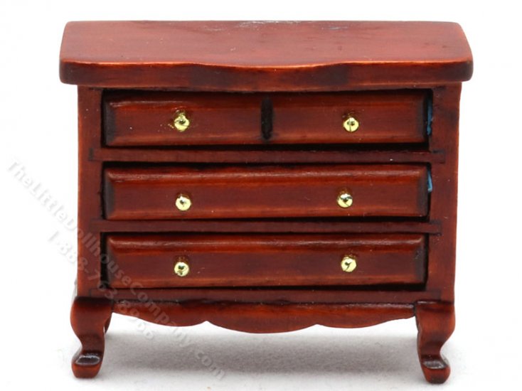 (image for) Half Scale Mahogany Dresser