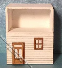 (image for) Miniature Girls Bedroom Night Stand Kit for Dollhouses