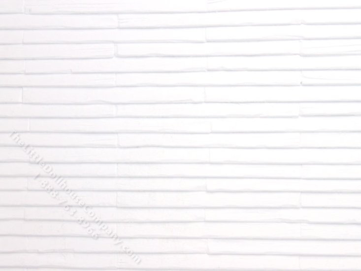 (image for) 1/2" 9" Rough Wood Siding Plastic Veneer for Dollhouses