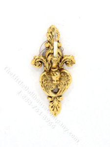 (image for) Dollhouse Scale Model Fleur-de-Lis Angel Sconce