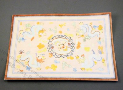 (image for) Dollhouse Scale Model Big Deco Carpet
