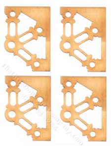 (image for) Miniature Laser Brackets for Dollhouses