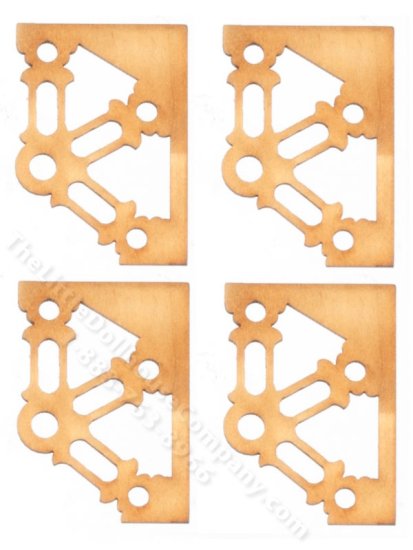 (image for) Miniature Laser Brackets for Dollhouses