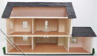(image for) 1:48 Scale Assembled Colonial Dollhouse