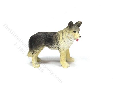(image for) Miniature German Shepherd for Dollhouses
