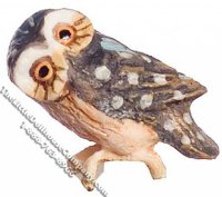 (image for) Dollhouse Scale Model Small Spotted Owl