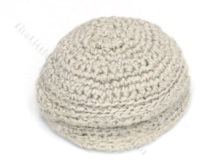 (image for) Miniature Grey Handmade Gatsby Hat