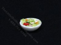 (image for) Miniature Tossed Salad for Dollhouses