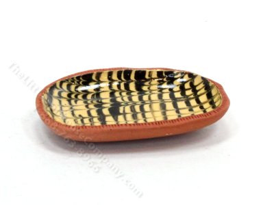 (image for) Miniature Redware Tray by Jane Graber