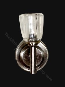 (image for) Miniature Battery Operated 'The Hudson' Pewter Sconce