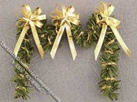 (image for) Miniature Fireplace Swag Garland for Dollhouses