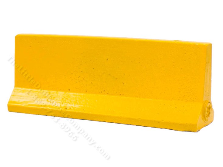 (image for) Miniature Yellow Jersey Barrier for Dollhouses