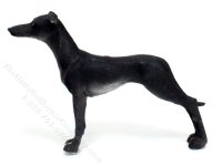 (image for) Dollhouse Scale Model Black Greyhound